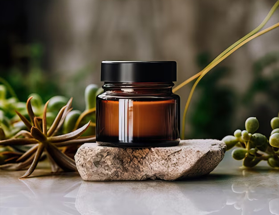 Glass Cream Jars - Image 2